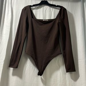 Brown Body Suit